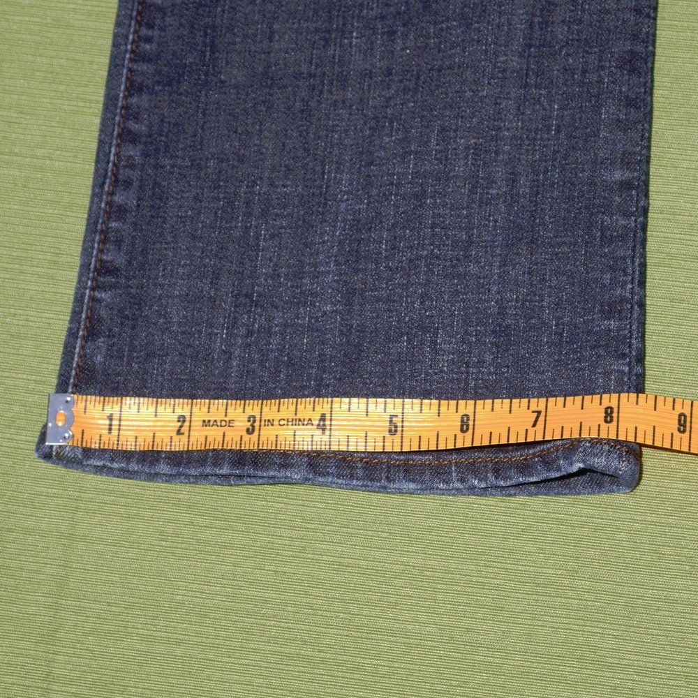 Lucky Brand Lauren Boot Jeans Size 8 Size 29 Long Length - Picture 10 of 13
